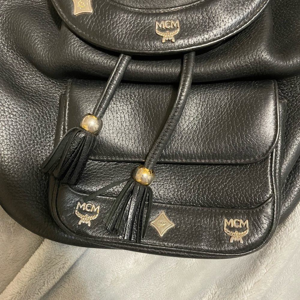 MCM backpack. - Picture 8 of 9